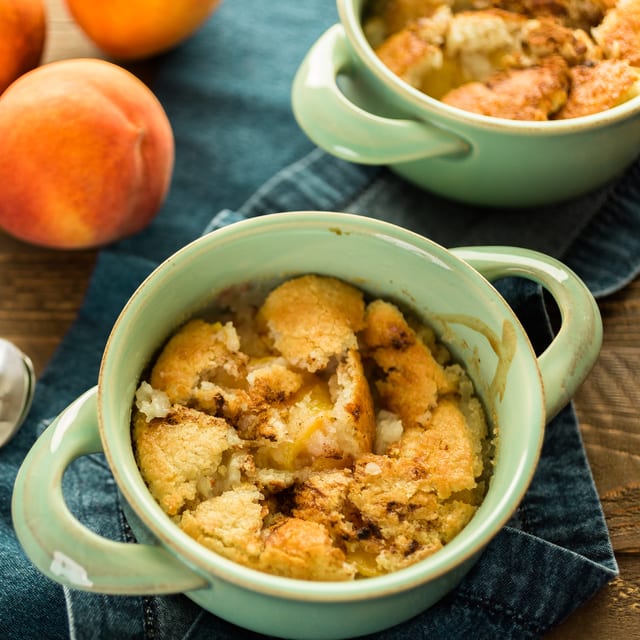 Peach Cobbler.