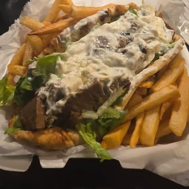 Gyro Sandwich Combo.