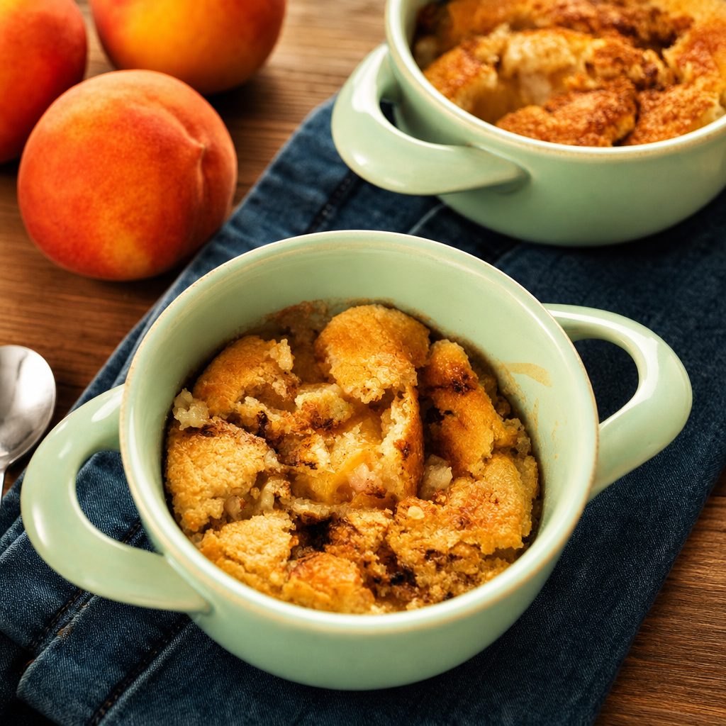 Peach Cobbler.