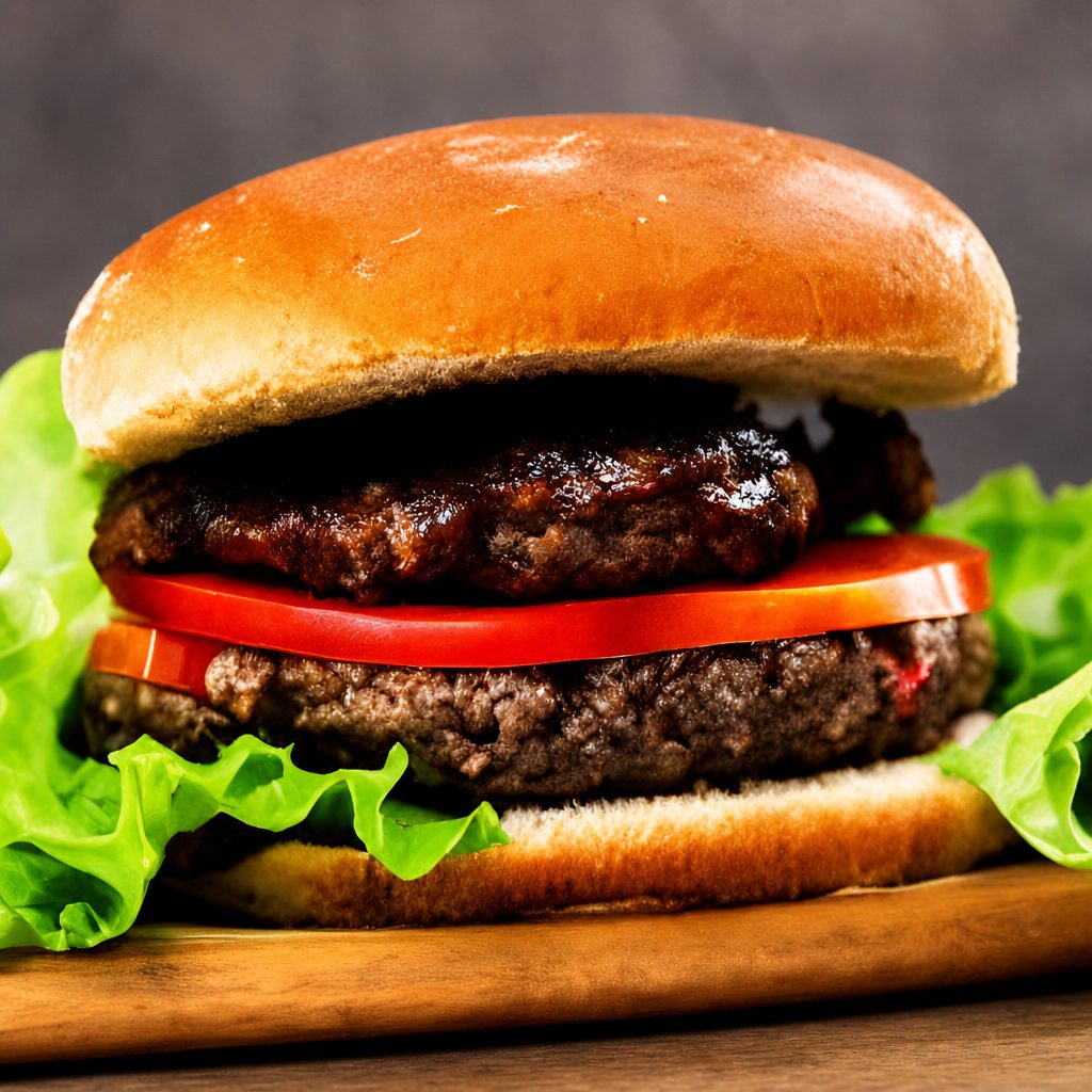 Double Hamburger Only.