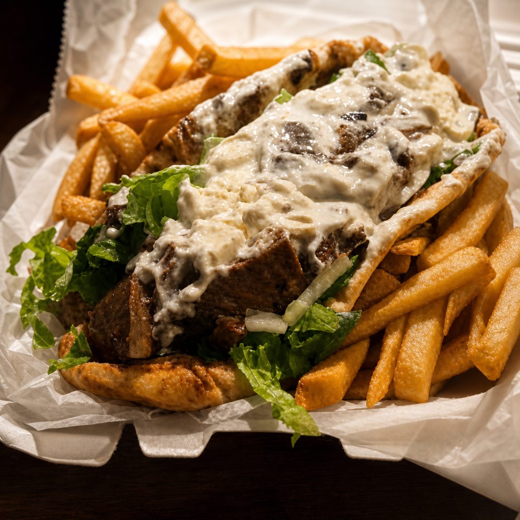 Gyro Sandwich Combo.