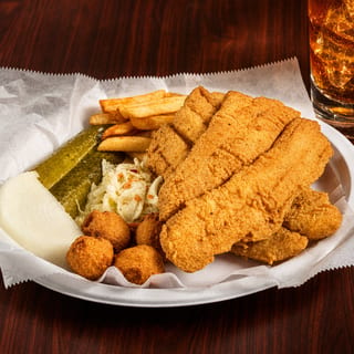 Fried Fish Fillet Platter
