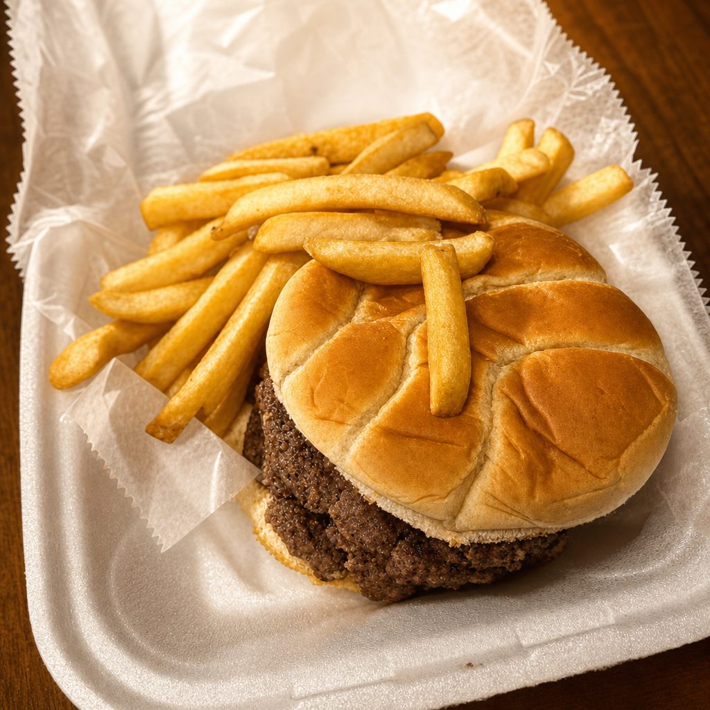 Triple Hamburger Combo.